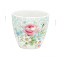 Greengate Marie Pale Blue Line Marie Pale Blue Mini Latte Cup H 6.5 cm